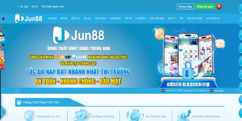 Cập nhật link tải app JUN88 chính thức mới nhất 2024